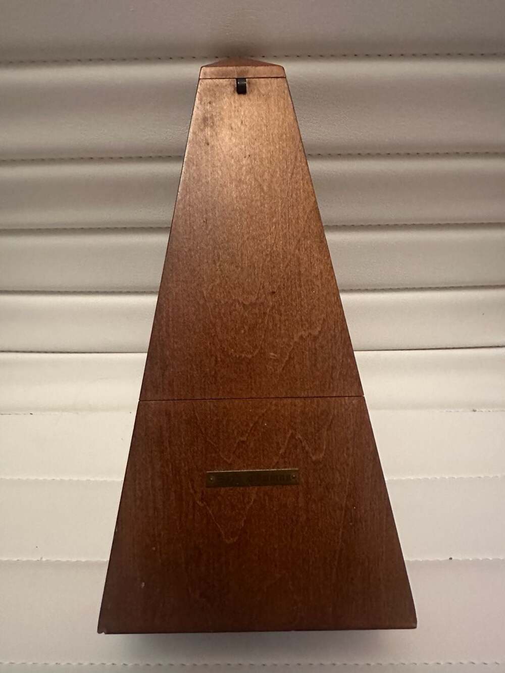 Vintage Seth Thomas Metronome De Maelzel Wooden Mechanical Wind-Up Music Timer - Picture 3 of 10
